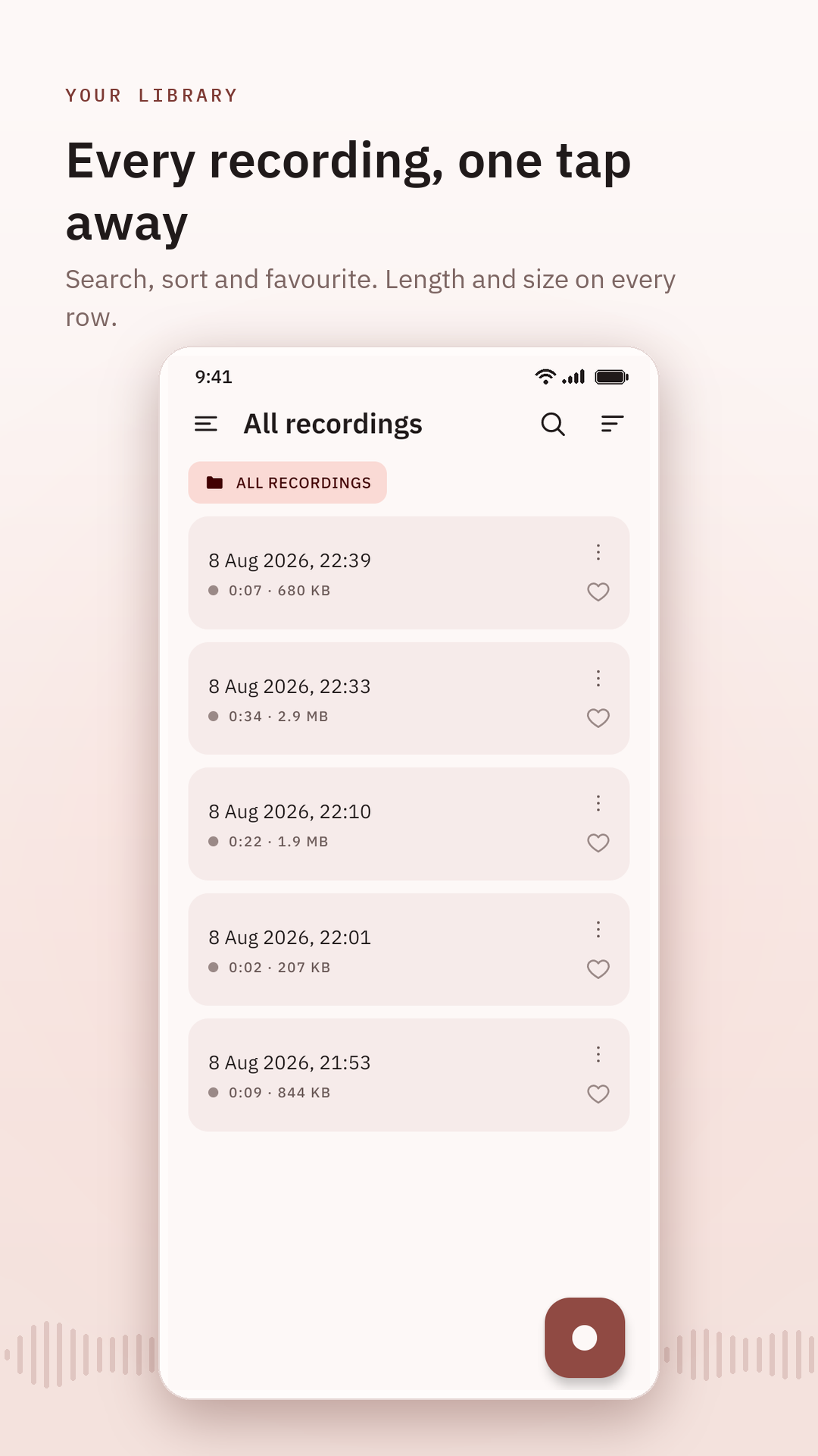 AI Voice Recorder screenshot 2